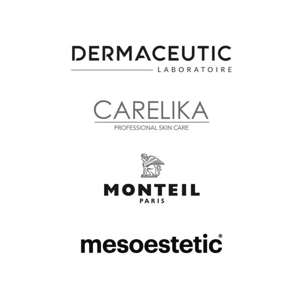 Profesionālās kosmētikas zīmoli sejas procedūrām Āgenskalnā – Dermaceutic, Carelika, Monte