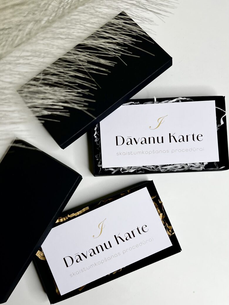 Dāvanu kartes sejas procedūrām un skaistumkopšanai Āgenskalnā - Ieva Žodziņa