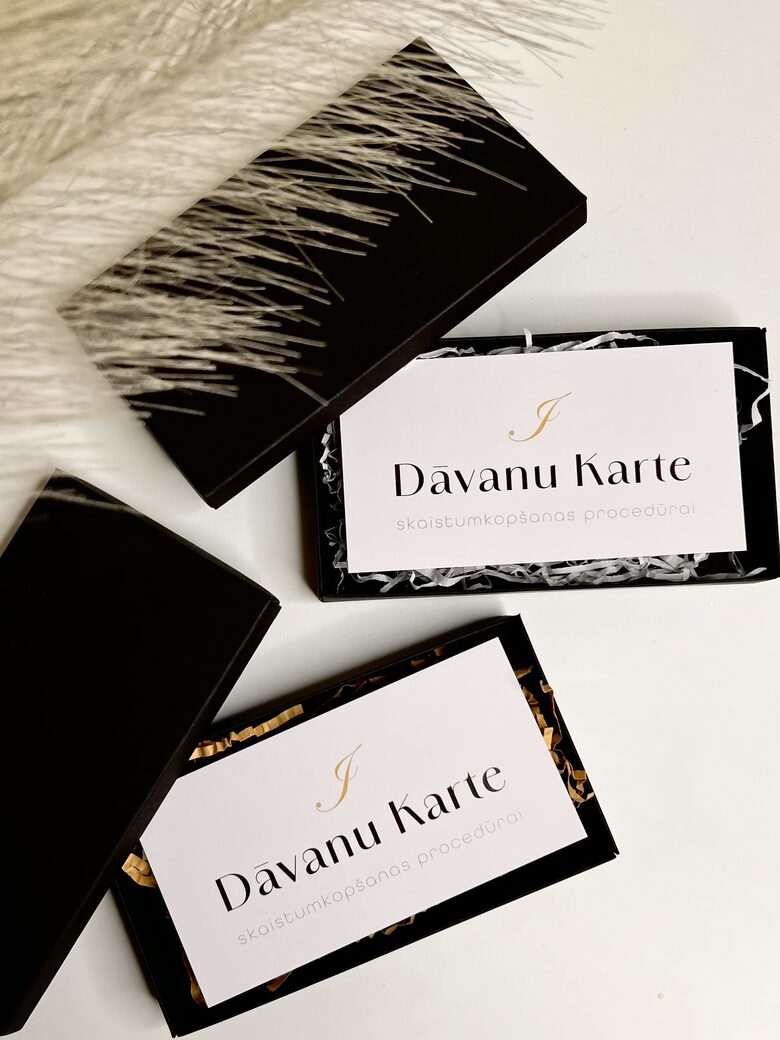 Dāvanu kartes sejas procedūrām un skaistumkopšanai Āgenskalnā - Ieva Žodziņa